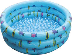 Children's Round Inflatable Light Blue Swimming Pool