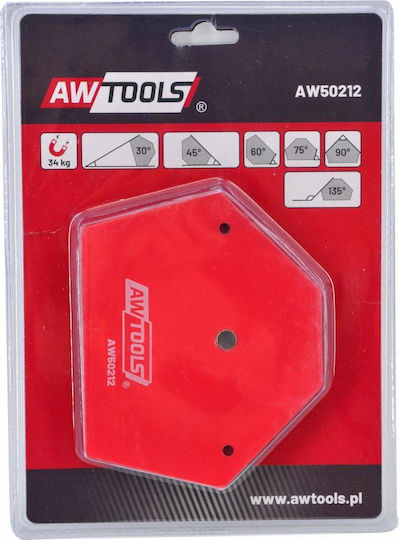 AWTools Welding Magnetic Angle with Lifting Capacity 34kg AW50212