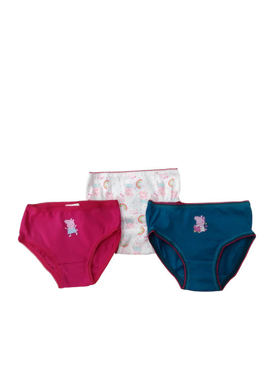 Peppa Pig Kids' Set with Briefs Multicolored 3pcs