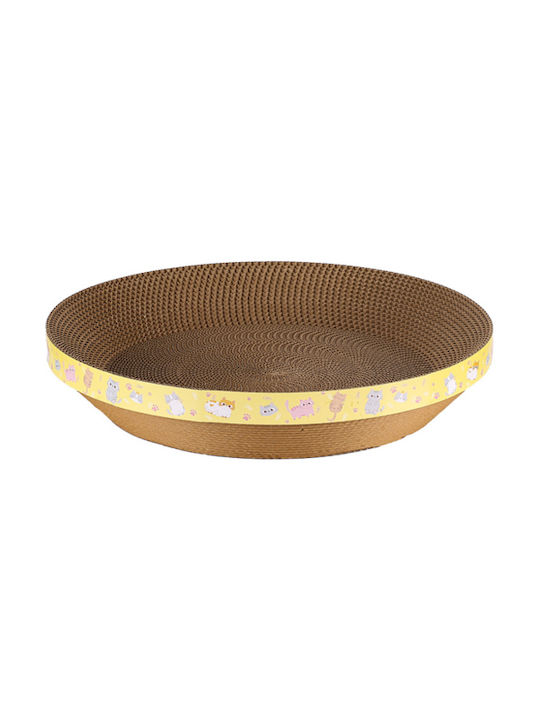 Cat Scratching Post Denik Round Basket 40x8cm