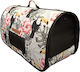 Кучешка или котешка чанта за носене Woofmoda с водоустойчиви прозорци No3 48x28x20см Тукан