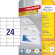 Avery Selbstklebende A4-Etiketten 70x36mm