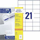 Avery Selbstklebende A4-Etiketten 70x41mm