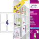 Avery Zweckform Self-Adhesive Rectangular A4 Labels