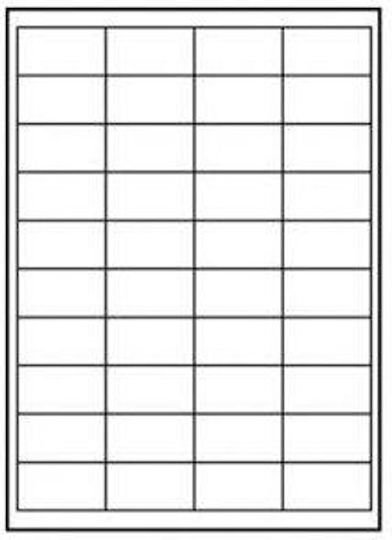Logo Self-Adhesive Rectangular A4 Labels