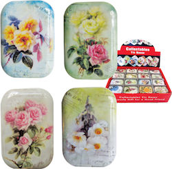 Metal Rectangular Box 2x3.5x5.3cm 20601310 Includes 6 Pieces