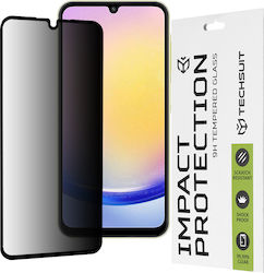 Techsuit Full Face Tempered Glass Μαύρο (Galaxy A25 5G)