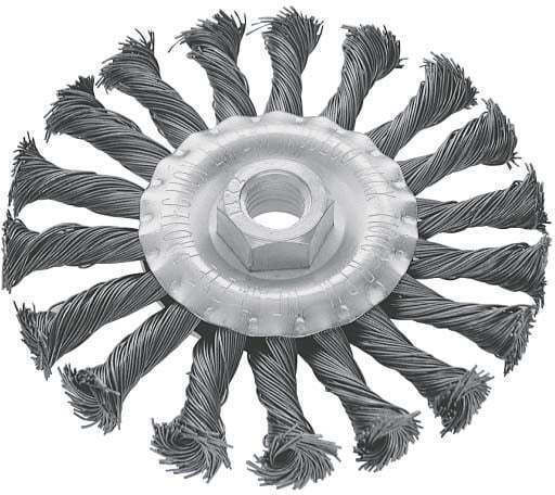 Modeco MN-69-114 Perie de sârmă cu agrafe pentru unghiular 150mm