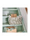 Zeller Бебешка кошница за козметика Зелен 1бр
