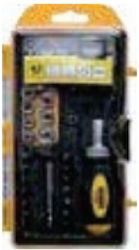 Modeco Κατσαβίδι Καρυδάκι με 42 Εναλλασσόμενες Μύτες