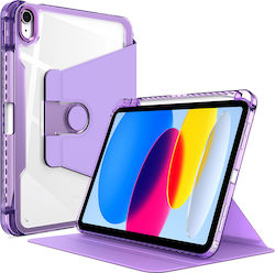 Techsuit Flip Cover Μωβ Samsung Galaxy Tab A7 10.4 (2020 / 2022)