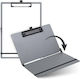 Sax Clipboard with Clamp Conference for Paper A4 Gray 1pcs