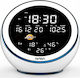 NASA SB6705 Wireless Stație meteorologică Digital De masă Alb