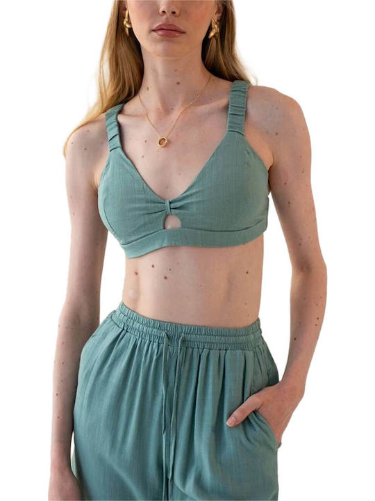 Mind Matter Manor Bluse Green