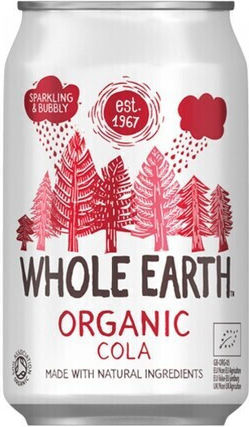 Whole Earth Cola with Carbonation, Sugar-Free, Organic 3107 100ml