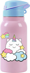 Total Gift Kids Water Bottle Thermos Unicorns 350ml Total Gift Kids Water Bottle Thermos Unicorns 350ml