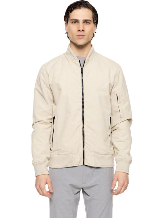 Jacke Bomber Lt Beige