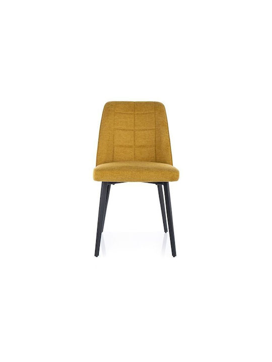 Chair Dining Room Krzes Yellow