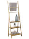 Επιδαπέδια Ραφιέρα Μπάνιου Bamboo 53x30.5x152.5cm