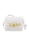 Women's Crossbody Bag Crocodile White