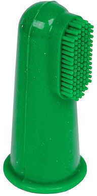 Vet's Best Grüne Silikon Fingerbürste Fingerzahnbürste 1 Stück