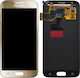 Samsung Екран със Сензорен Механизъм за Samsung Galaxy S6 G930F (Златист)
