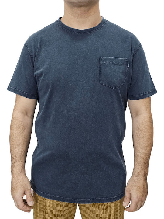 Marcus Ανδρικό T-shirt Κοντομάνικο Navy