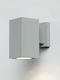 Inlight Wall-Mounted Outdoor Spot Light E27 IP65 Double Beam 9x15.5x17.5εκ.
