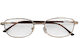4teen-4ty Reading Glasses +1.50 in Gold color