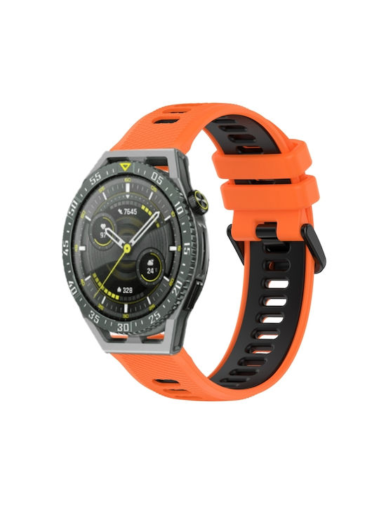 Sport Λουράκι Σιλικόνης Πορτοκαλί (Huawei Watch GT3 SE)