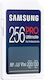 Samsung Pro Ultimate SDXC 256GB U3 UHS-I 130MB/s με USB Reader