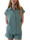 Mind Matter Women's Short Sleeve Shirt green