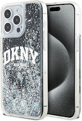 DKNY Liquid Back Cover Plastic / Silicon Negru ...