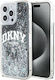 DKNY Liquid Задна корица Пластмаса / Силикон Черен (iPhone 13 Pro Max)