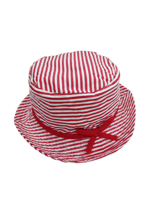 Venere Παιδικό Καπέλο Bucket Υφασμάτινο Κόκκινο