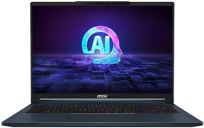 MSI Stealth 16 AI Studio A1VFG 16" UHD 120Hz (Ultra 7-155H/32GB/1TB SSD/GeForce RTX 4060/W11 Pro) Star Blue (Tastatură Engleză Internațională)