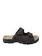 Herrensandalen in Braun Farbe
