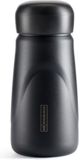 Miquelrius Kids Water Bottle Thermos Stainless Steel Black 350ml