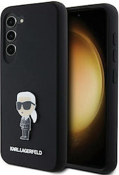 Karl Lagerfeld Ikonik Metal Pin Черен (Galaxy S24+) Karl Lagerfeld Ikonik Metal Pin Черен (Galaxy S24+)