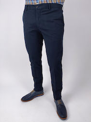 Differ Differ Παντελόνι Chino Σκούρο Μπλε