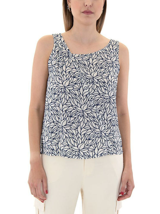 Namaste Women's Blouse Sleeveless White