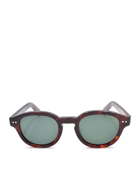 Funky Buddha Unisex Sunglasses with Brown Tartaruga Plastic Frame and Brown Polarized Lens FBS2065/002