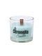 Koopman Lumânare Decorativă în Borcan Albastru Deschis 8x7.5cm