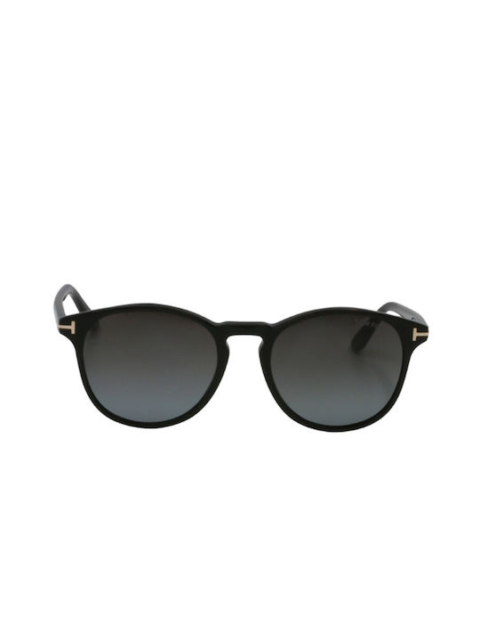 Tom Ford Sunglasses with Black Plastic Frame and Black Gradient Lens FT1097 01B