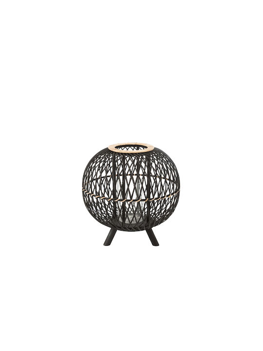 Jolipa Bamboo Lantern Black 43x43x43cm