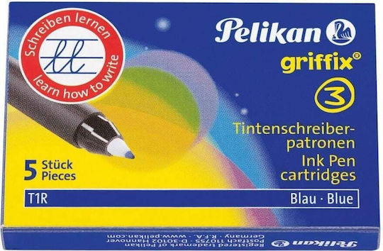 Pelikan Μαρκαδόροι Μπλε Σετ 5τμχ