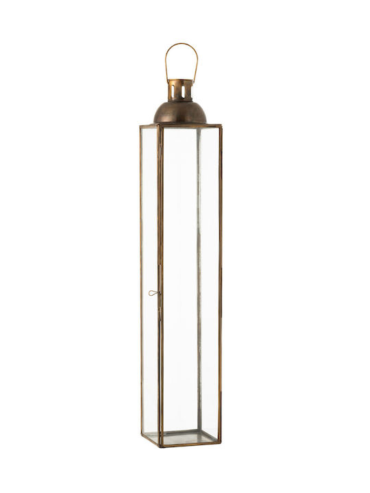 Jolipa Φαναράκι Μεταλλικό Καφέ 14x14x75.5εκ.