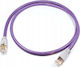 Melodika F/UTP Cat.6e (High Speed) Cablu De Rețea Ethernet 0.3m Violet