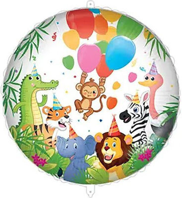 Balon Folie Rotund Jungle 46buc