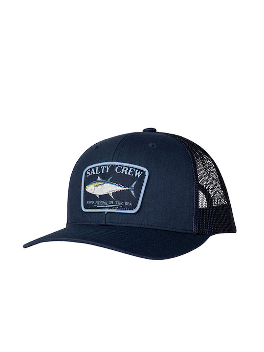 Salty Crew Men's Trucker Cap Blue